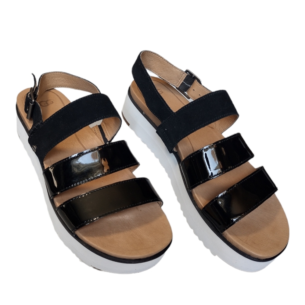 UGG® Women's Braelynn Strappy Sandals Black